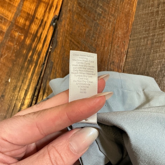 Athleta Skyline Pant 1 Gray Blue Size 8 Tall - Picture 8 of 8